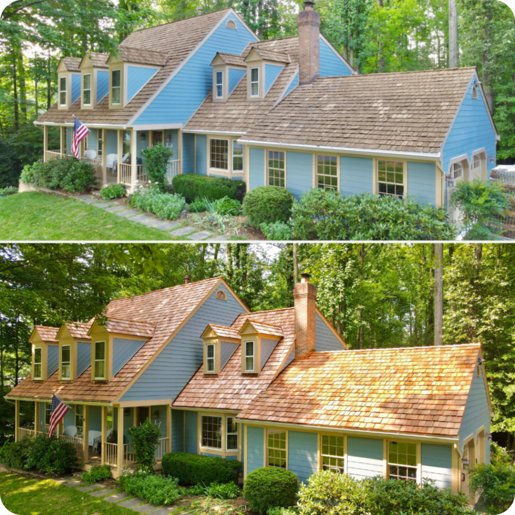 Roofing Contractor Fairfax Before and After 2