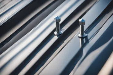 How do you attach metal roofing together?